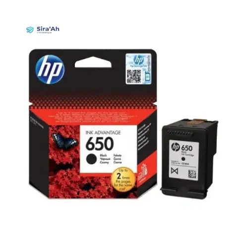 HP Cartouches 650 NOIR (Original)