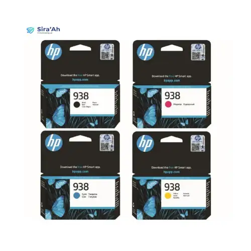 Hp PACK CARTOUCHE 938 D’ORIGINE NOIR/COULEUR